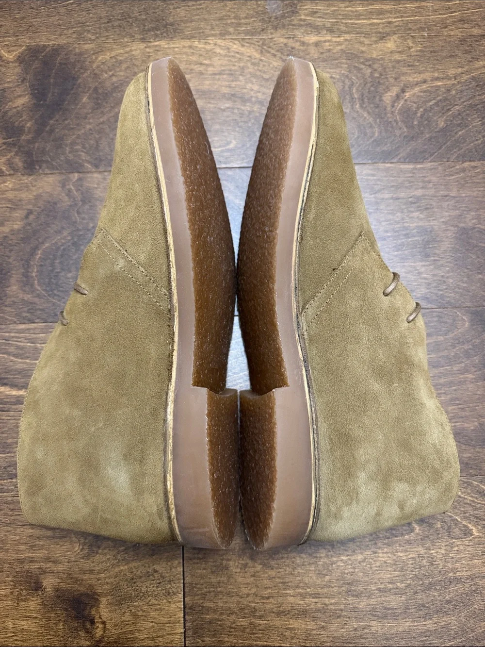 J. Crew Men's Tan Suede Chukka Boots